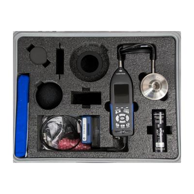 audiometric calibration system including 831c, 831c-aud, aec100, 377a15 1 in. microphone, adp008a, cal250, ccs055 case and related accessories